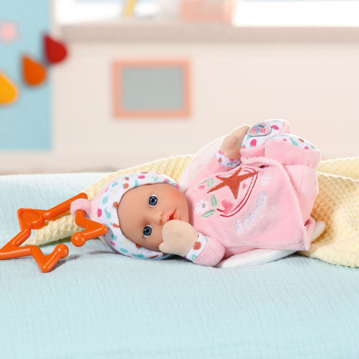 Baby Born Лялька – Рожеве янголятко (18 cm) 